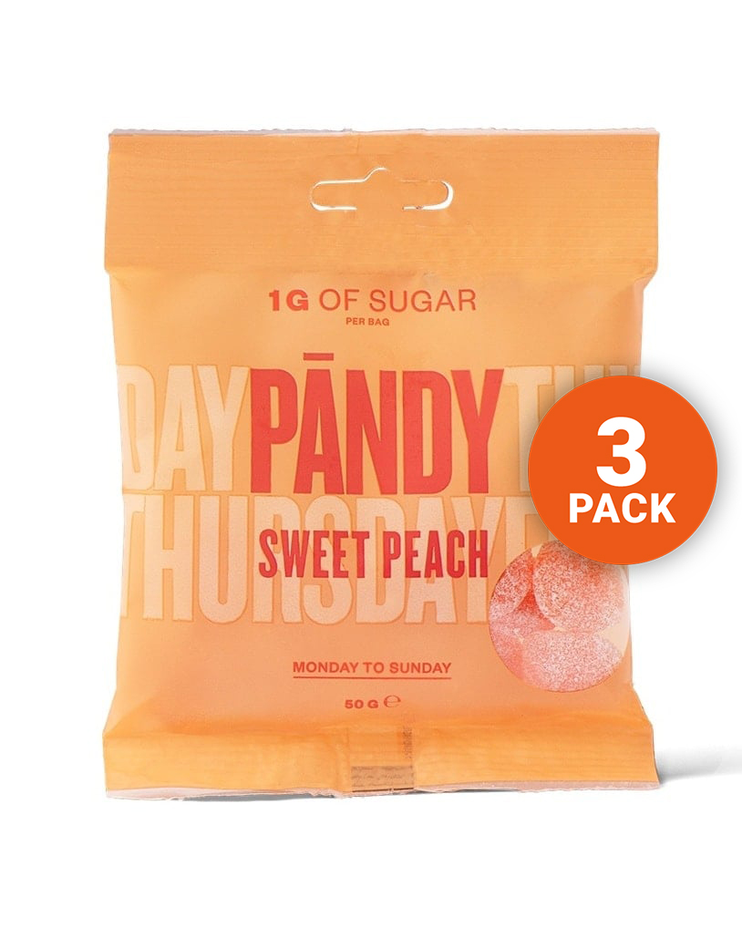 Pandy Sweet Peach 3x50g