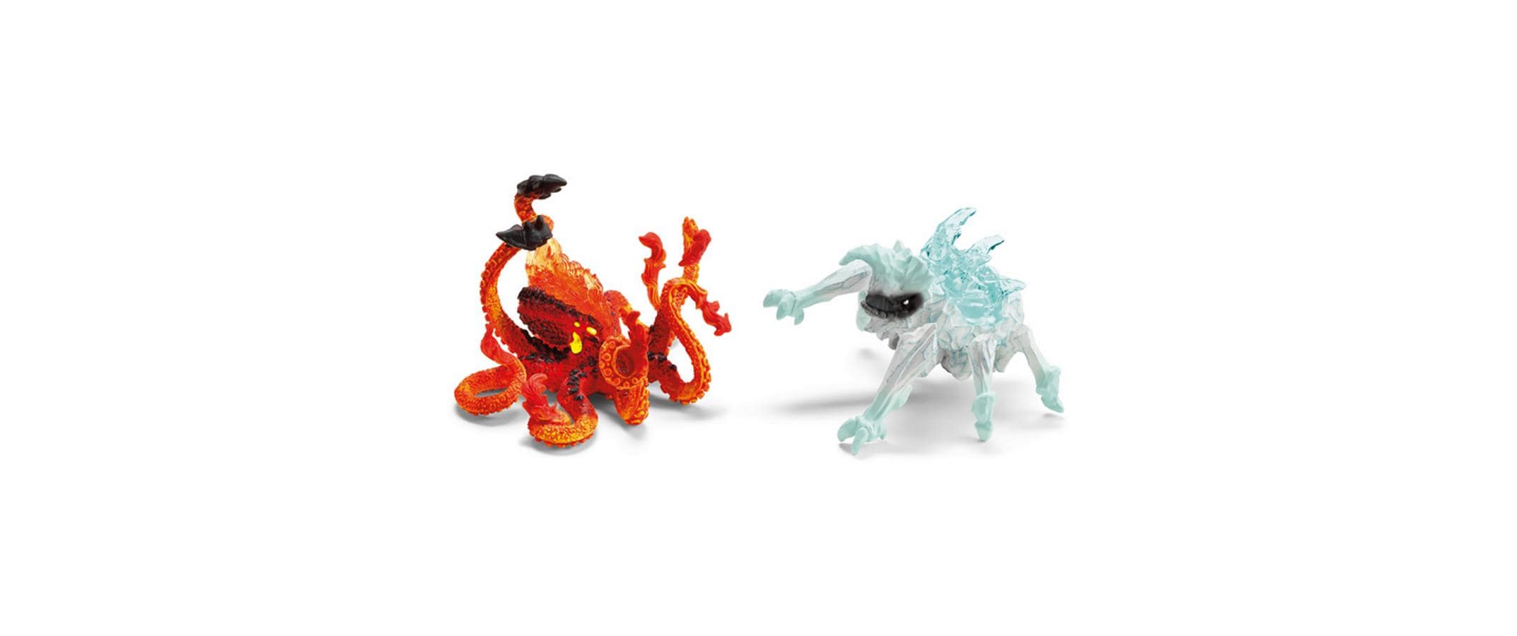 Eiskäfer vs. FeuerkrakeEldrador Creatures Sammelfiguren-Set