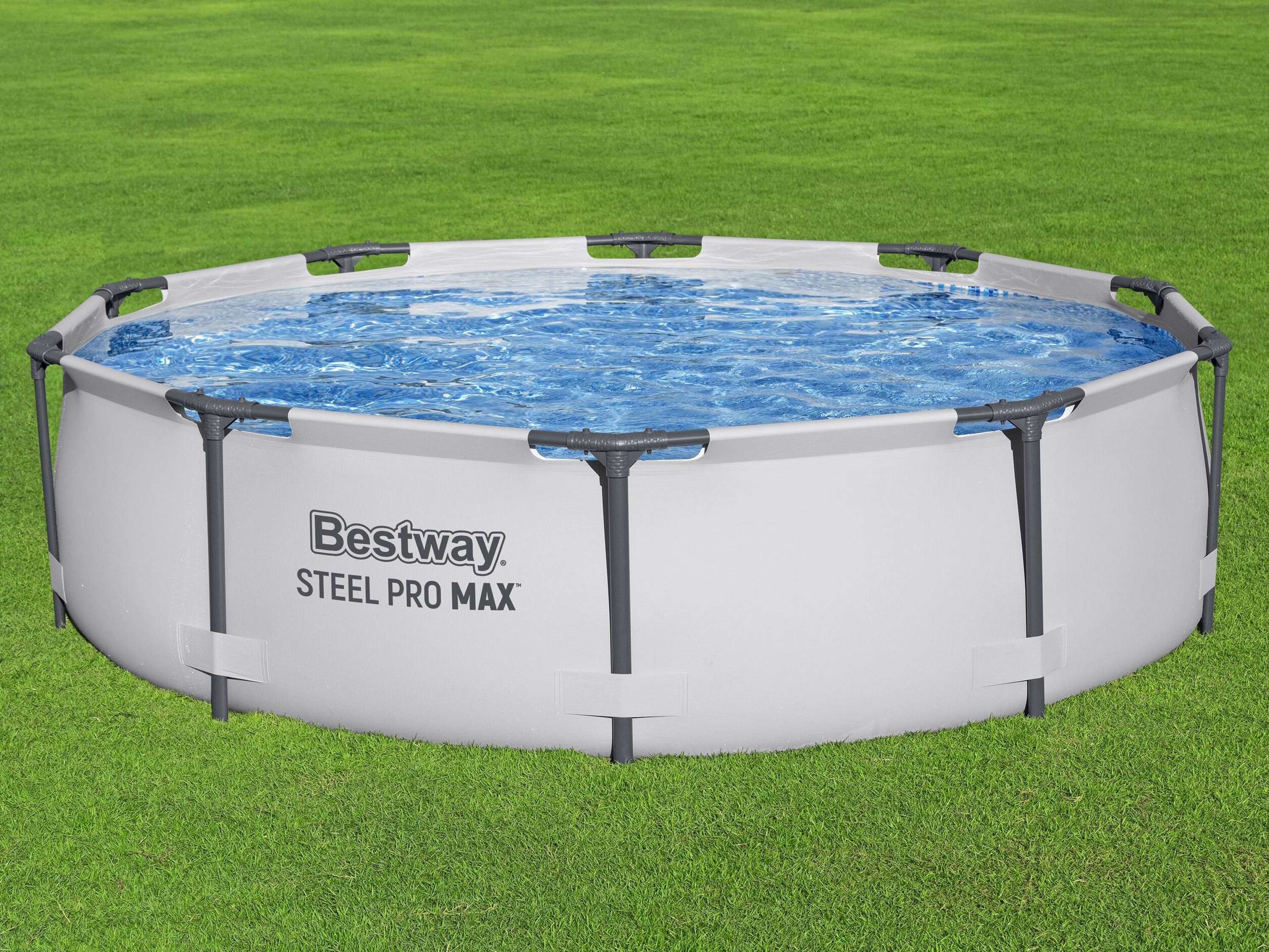 Bestway Pool Set hellgrau 305 x 76 cm