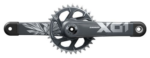 Pédalier Sram X01 Eagle 12 V SuperBoost  Plateau Direct Mount 32 dents Lunar Polar Gris (sans boitier)