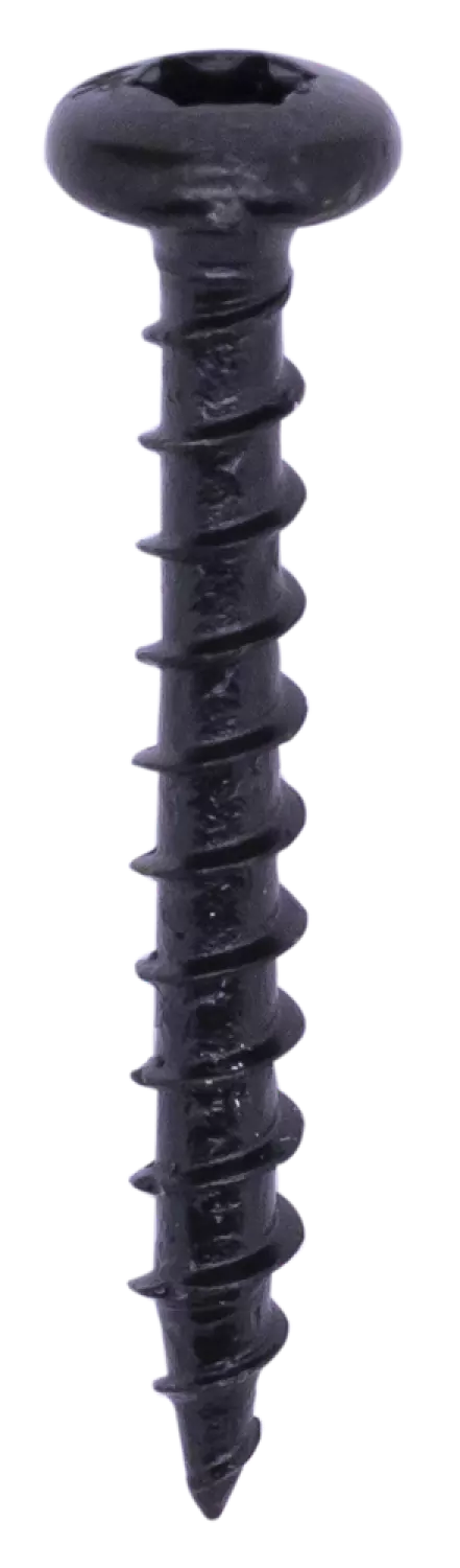 Woodies Ultimate 61640318 Blackline Spaanplaatschroef T20 shield - cilinderkop - zwart - 4.0x30mm (200st)