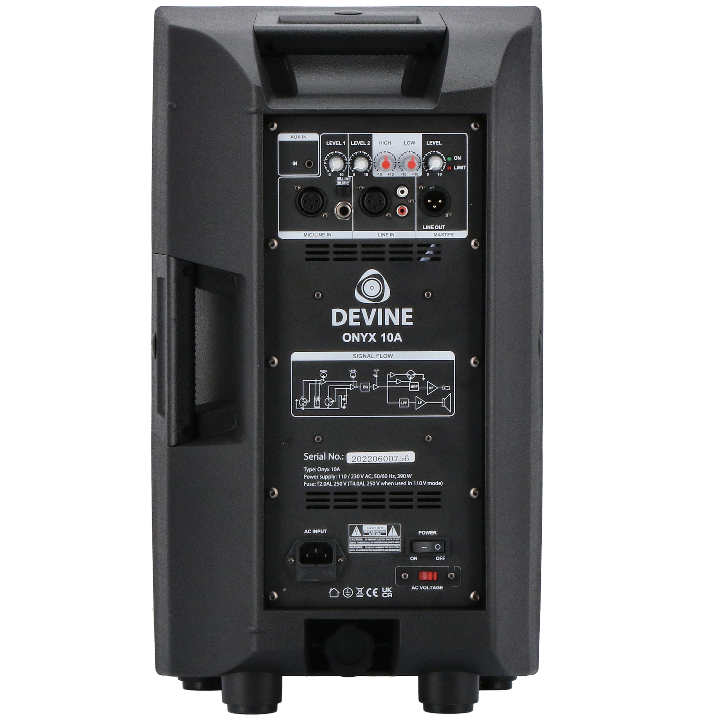 Devine Onyx 10A 10 inch actieve fullrange luidspreker