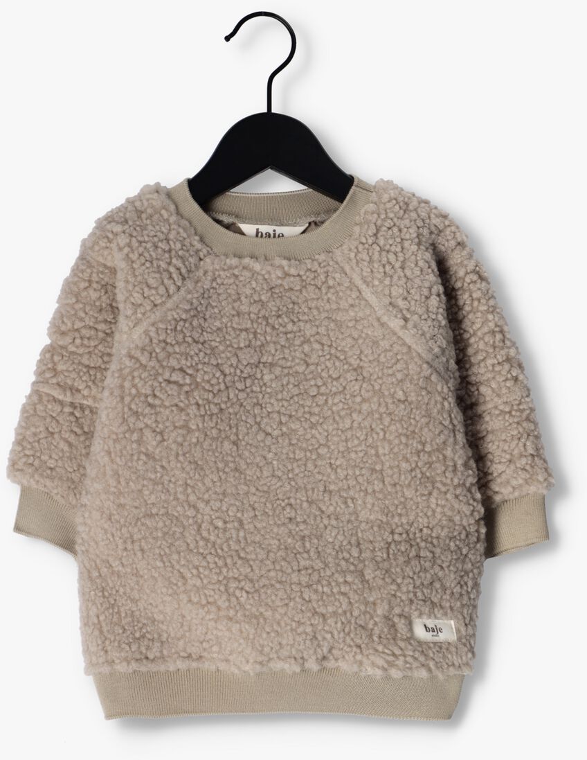 BAJE STUDIO lichtgrijze baje studio sweater melfi