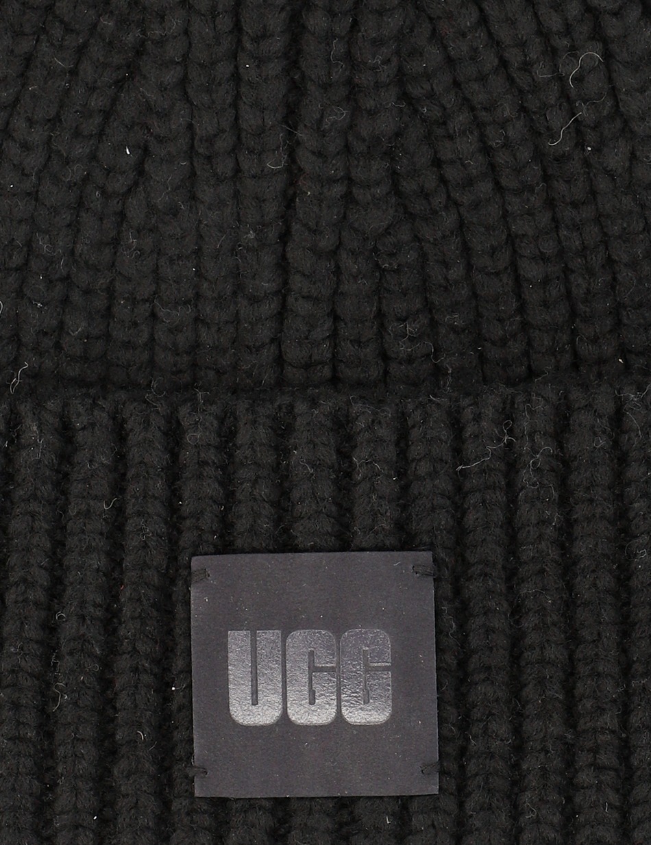 W CHUNKY RIB BEANIE