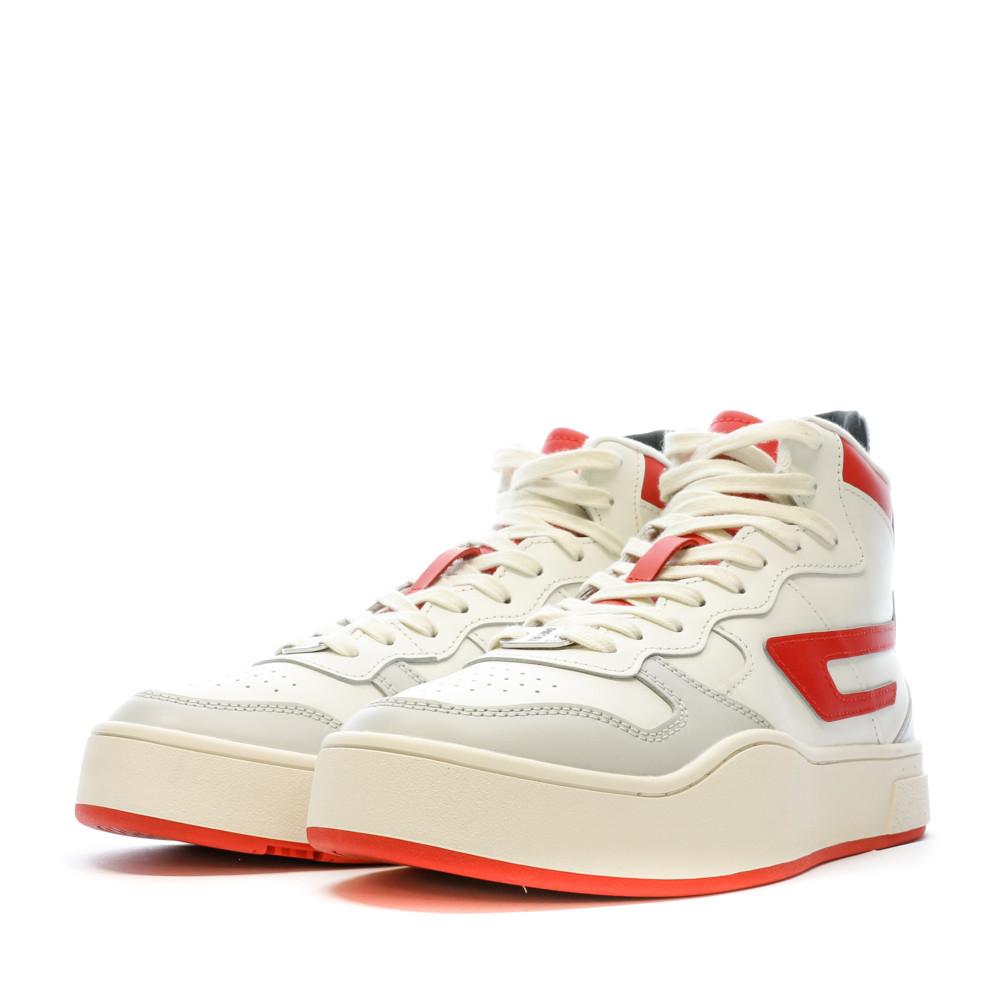 Diesel Baskets Blanche Homme Diesel Sukiyo