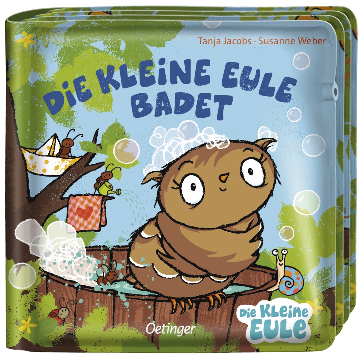 Die kleine Eule badet, Badebuch