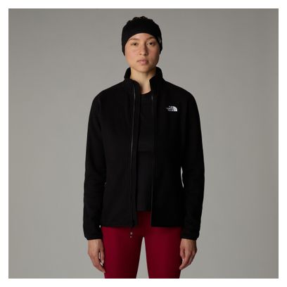 Polaire Femme The North Face 100 Glacier Full Zip Noir