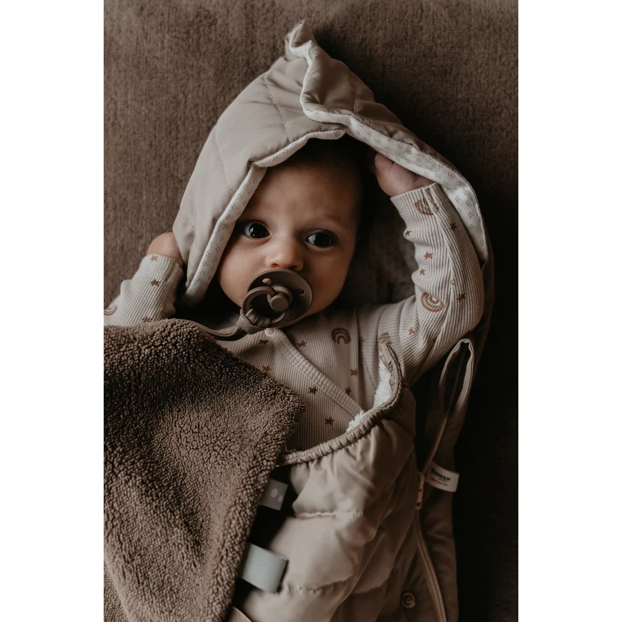 Snoozebaby ORGANIC Comfort Toy - sweet dreaming, Warm Brown