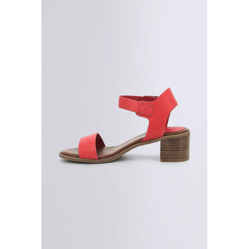VOLOU ROUGE SANDALES Cuir Femme