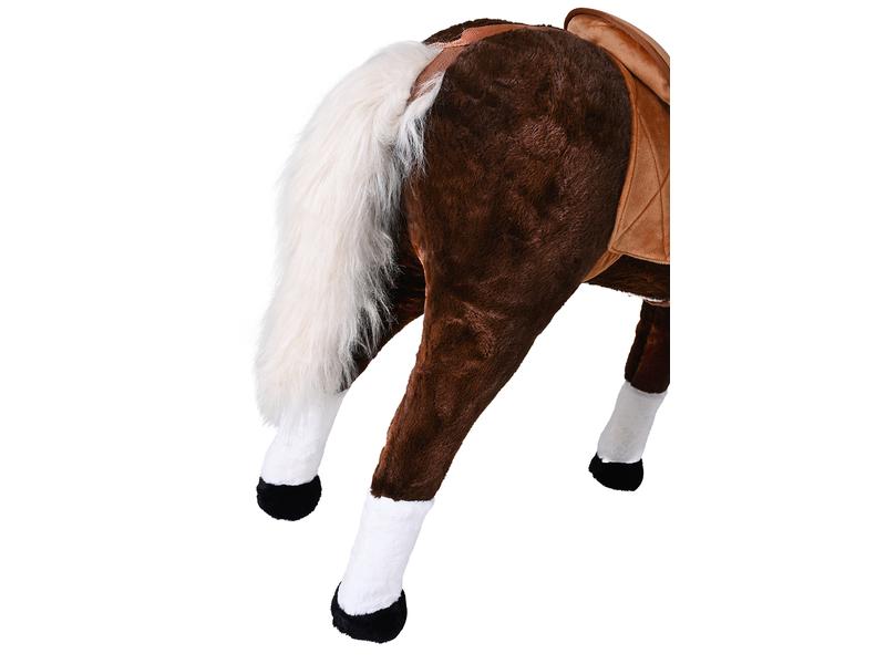 Knorrtoys Stehpferd XXL «Winnie» Braun Spielpferd zum Reiten