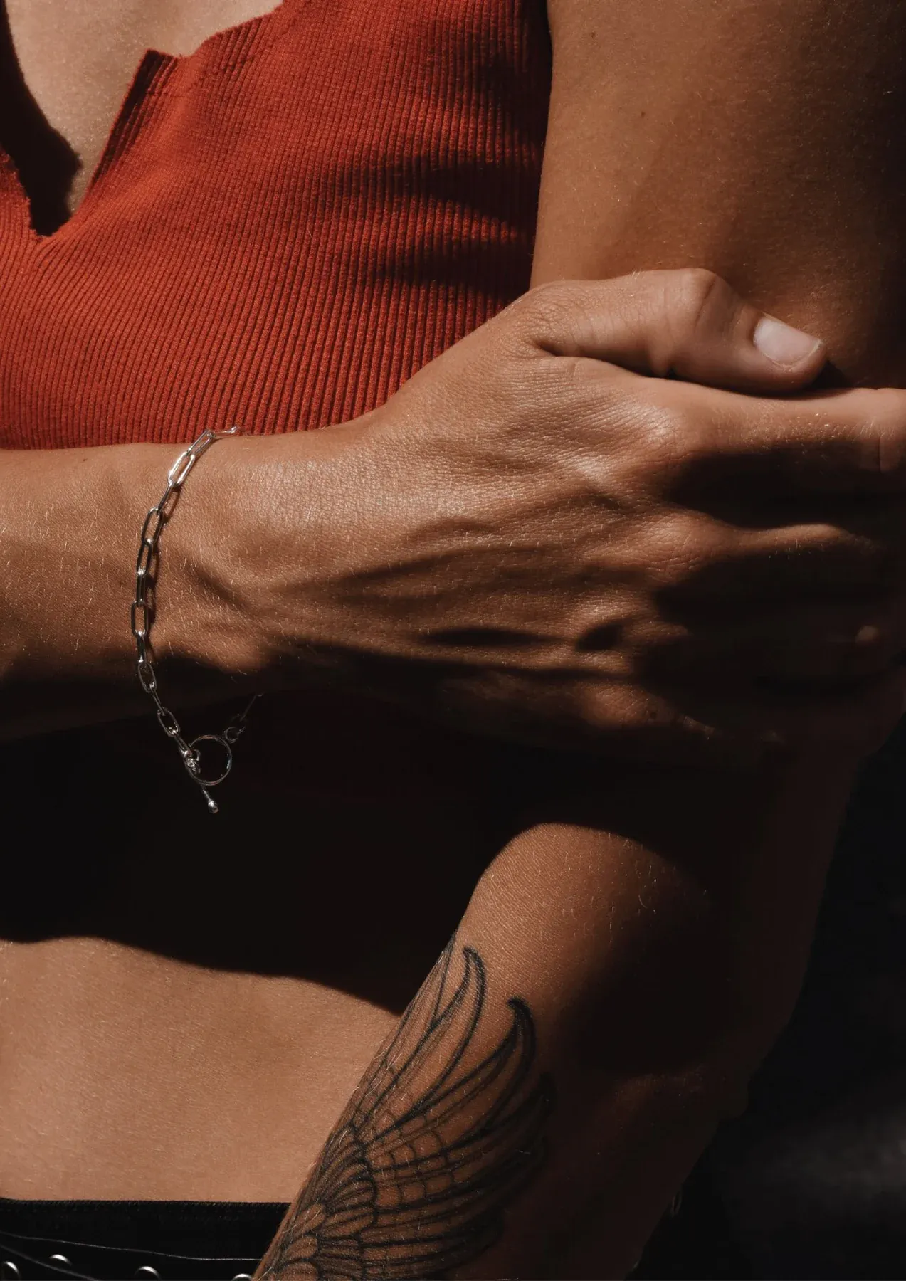 Bracelet Paper Clip NO MORE