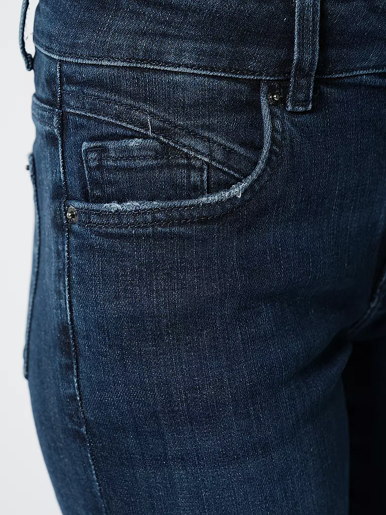 PNTS Jeans Flared Fit THE BOOTY blau