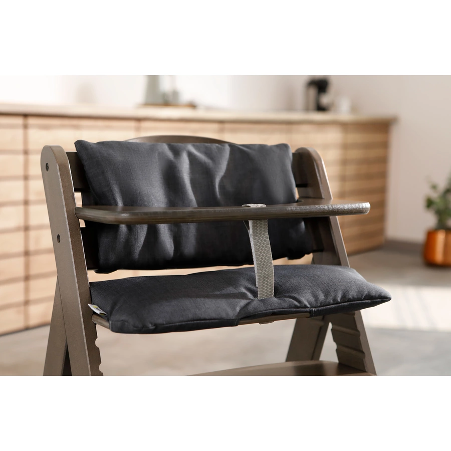 hauck Hochstuhlauflage Deluxe Melange Charcoal