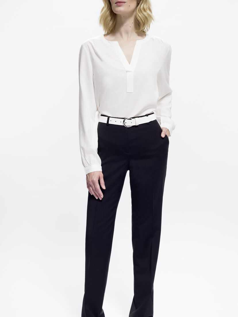 Leren Riem - wit