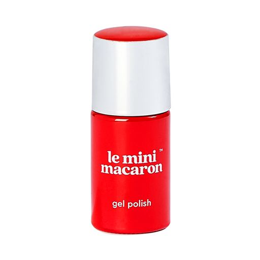 Le Mini Macaron Gel Polish, Cherry Red