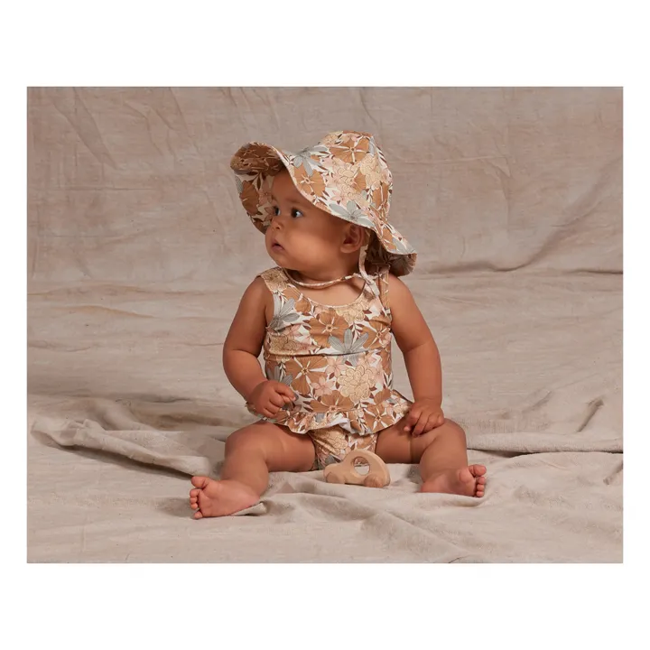 Rylee + Cru Maillot de Bain Fleuri | Camel