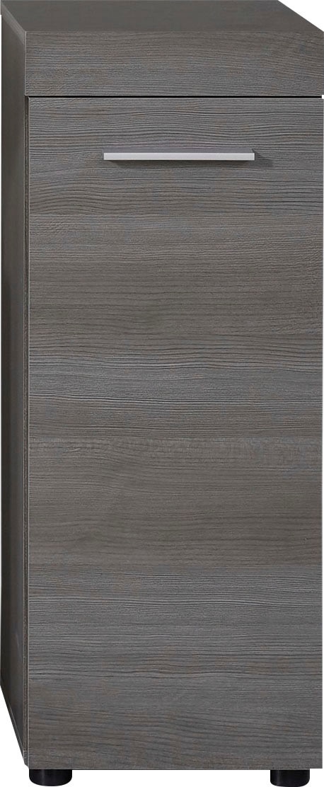 welltime Stauraumschrank »Royan« Badkommode mit 2 Fächern in Rauchsilber - Masse (B/T/H) 30/30/76 cm