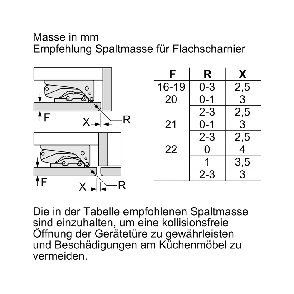 Siemens GU21NADE0 Einbau-Gefrierschrank 85 Liter, No Frost