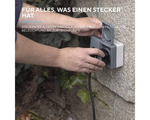 Trust Smart AGC-3500 Buitenste Stekker met Afdekking IP44
