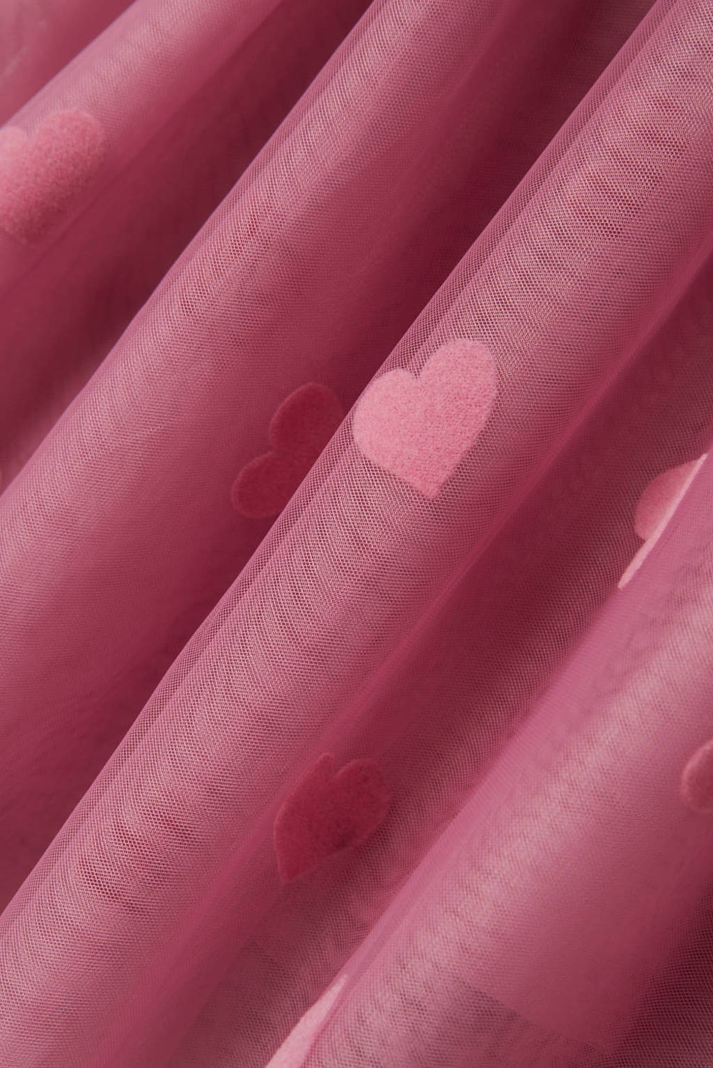 NAME IT jurk NMFNAJAS met hartjes roze