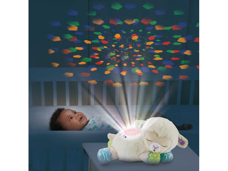 Vtech Nachtlicht 3-in-1 Sternenlicht-Schäfchen -DE- Babyspielzeug zum Schlummern und Spielen