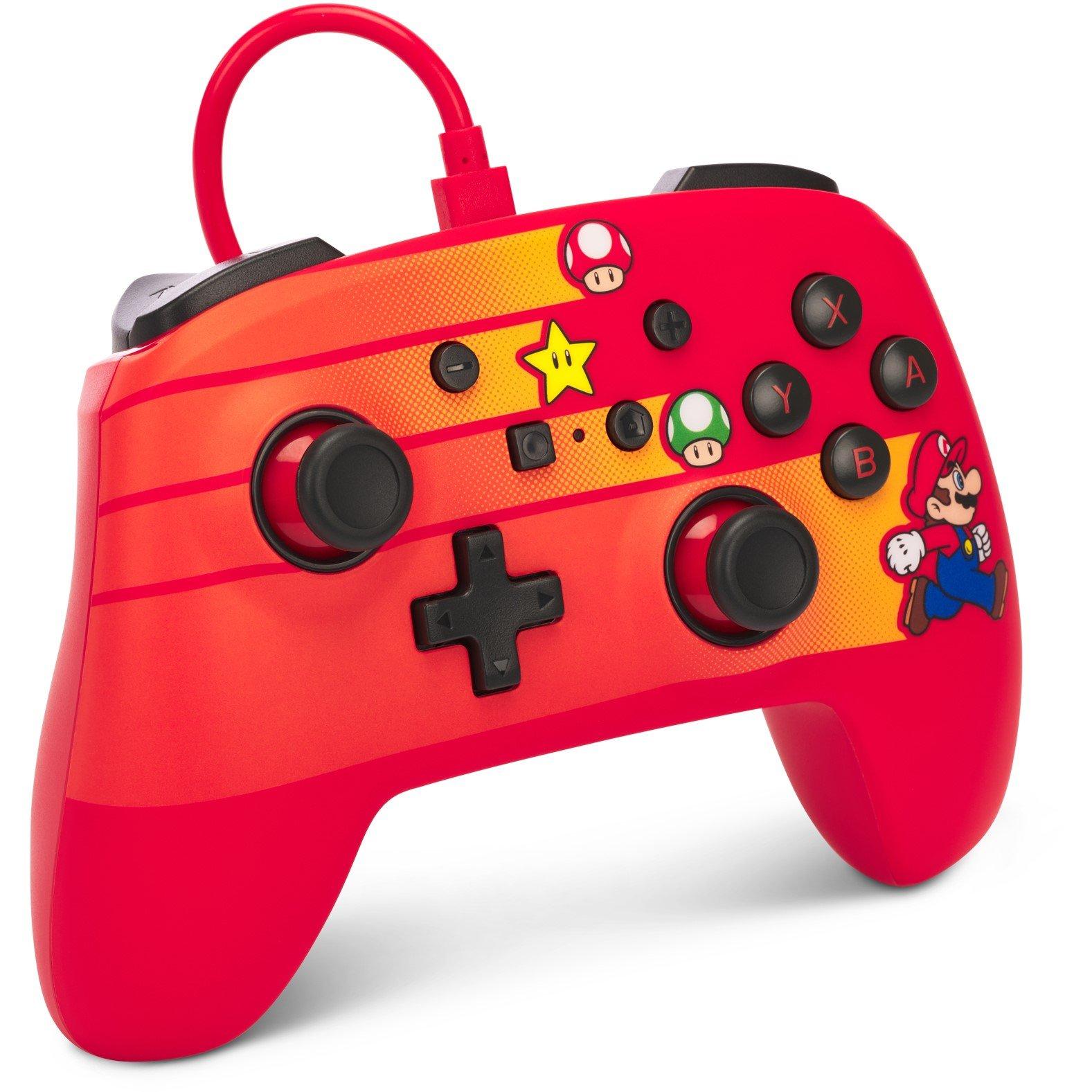 PowerA Enhanced Wired Controller for Nintendo Switch - Speedster Mario