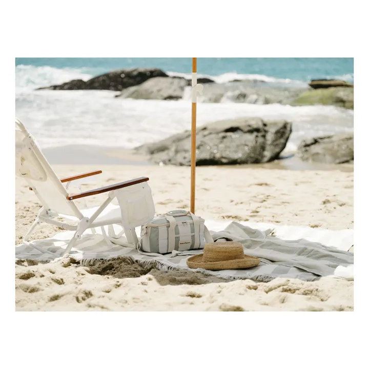 Business & Pleasure Co. Serviette de plage avec trou Holiday | Sauge