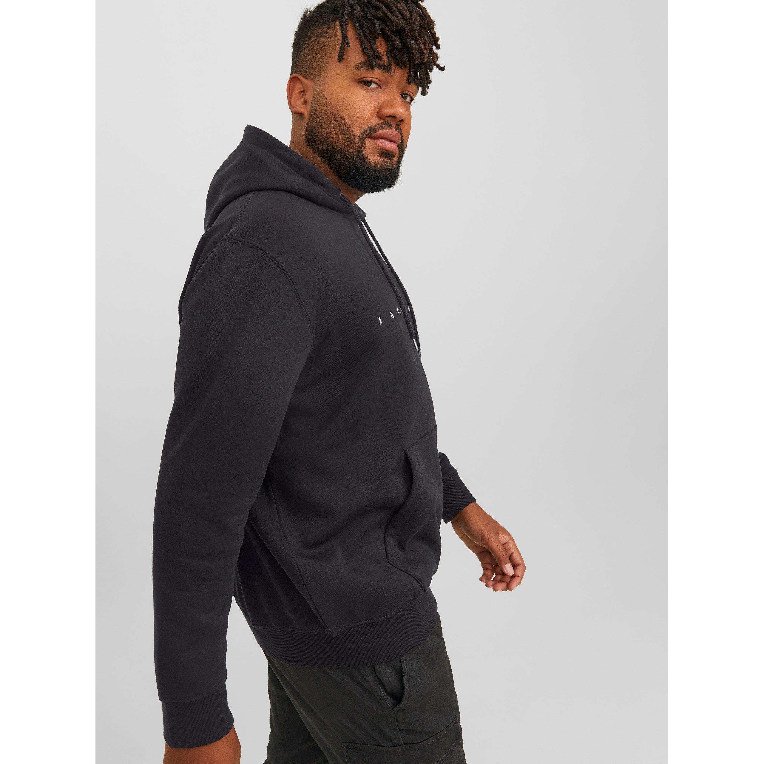 Jack and Jones Jack Star Sweat Hoodie Mens Plus Size