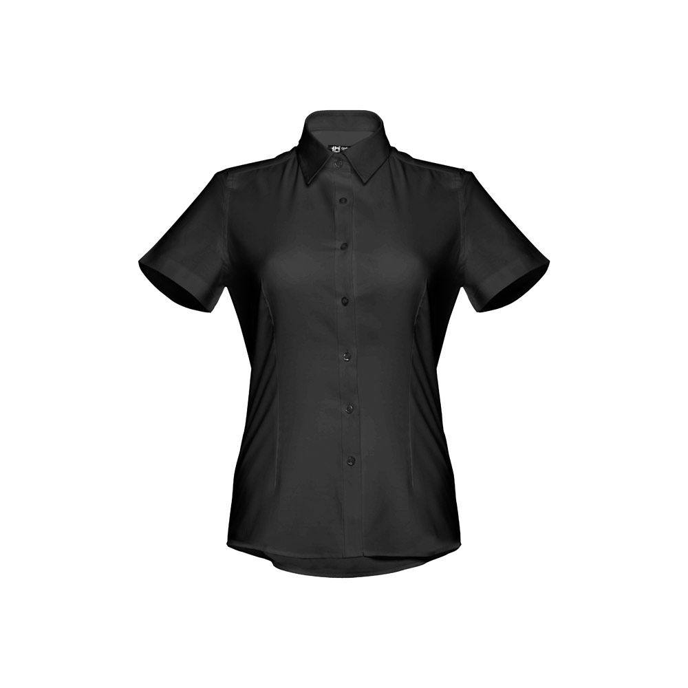 TH Clothes 30158 - Chemise oxford à manches courtes pour femmes