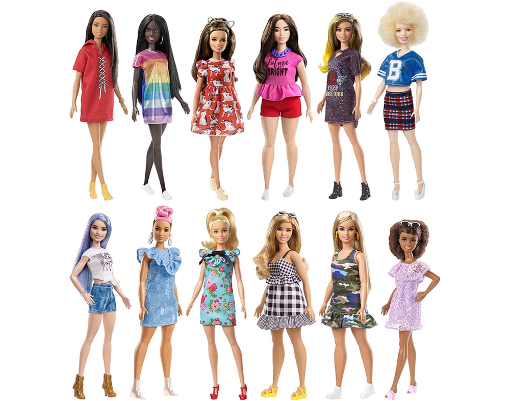 BONECA BARBIE FASHIONISTA MODELOS SORTIDOS