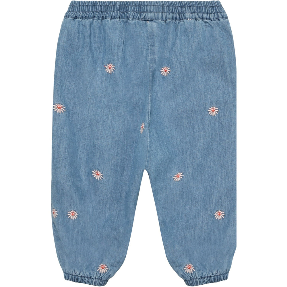 Køb Minymo Faded Denim Bukser Emb. Chambray M/ Lining