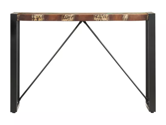 Table console 110x35x76 cm Bois de récupération massif
