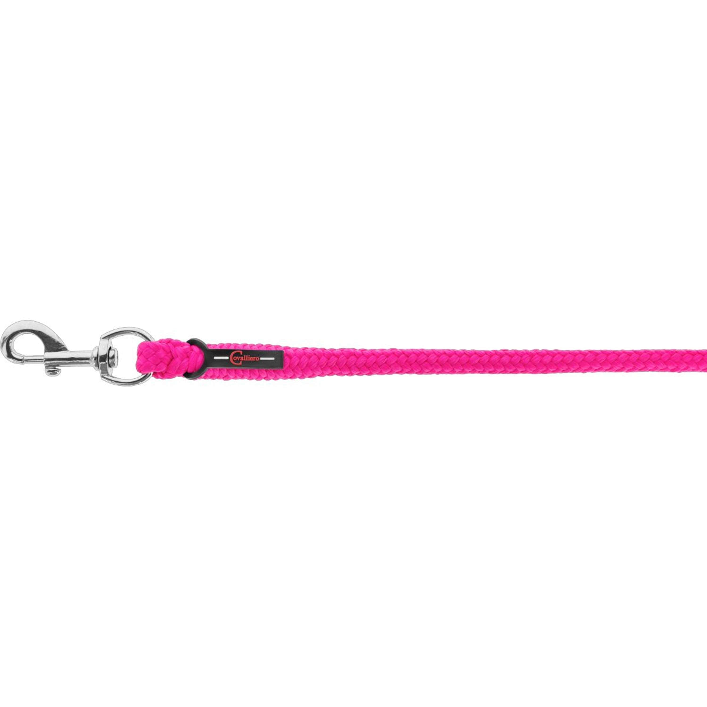 Covalliero Halstertouw Hippo Karbijnhaak Roze