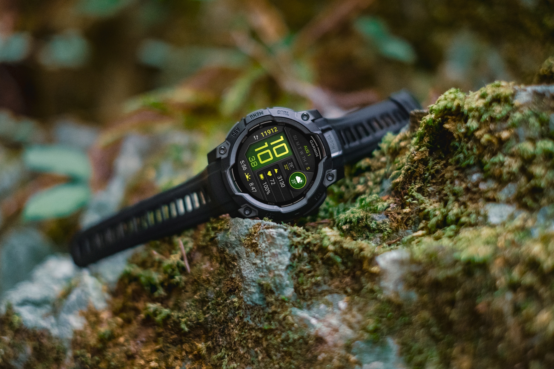 Garmin Smartwatch »Instinct 3 AMOLED 45mm« (3 cm / 1,2 ″)