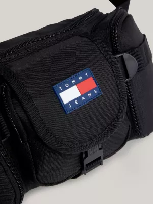 Bolsa de cintura com bolso com zíper
