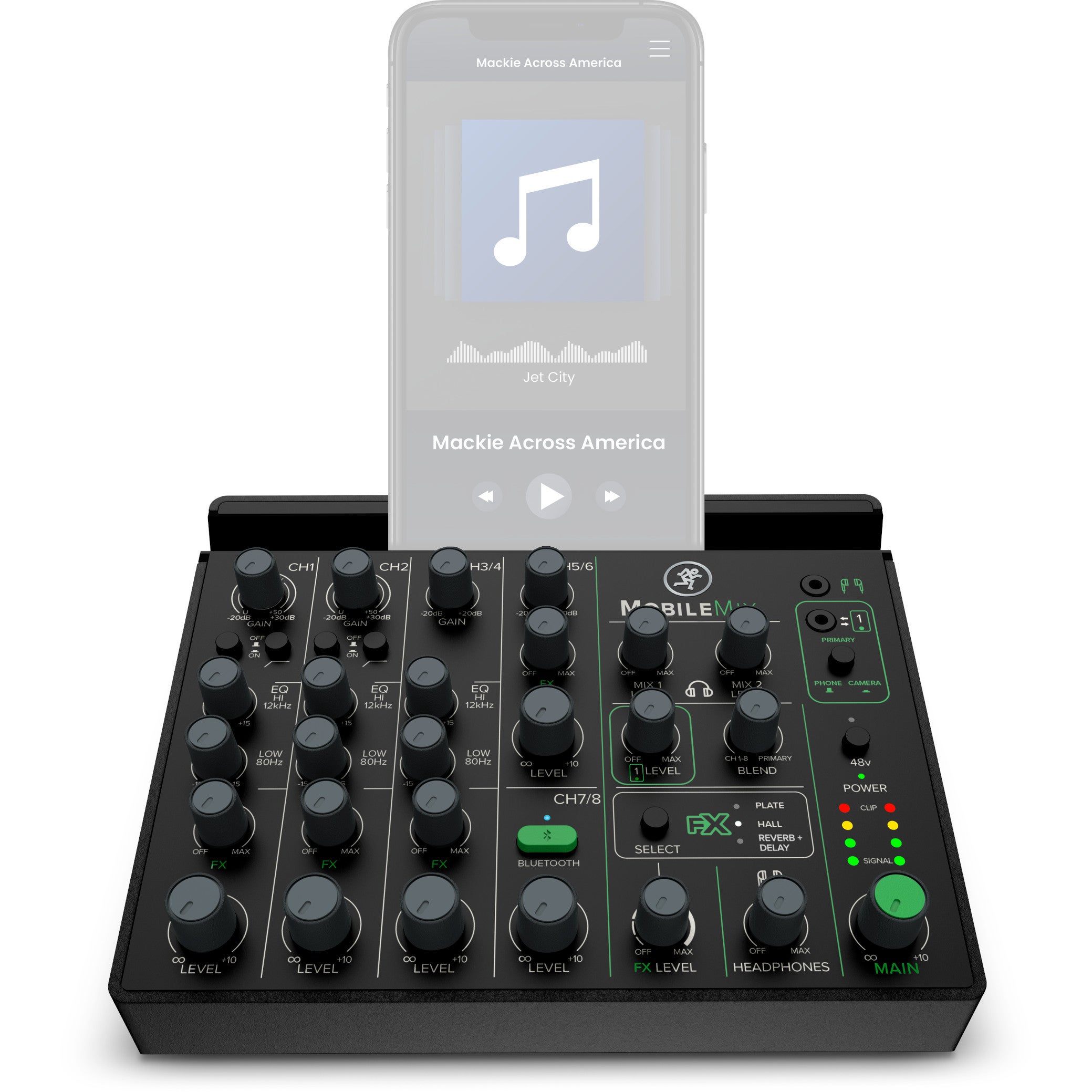 Mackie MobileMix compacte 8-kanaals mixer