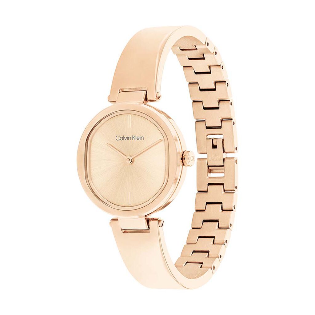 Montre Calvin Klein Elevadted Bicolore Doré / Rose
