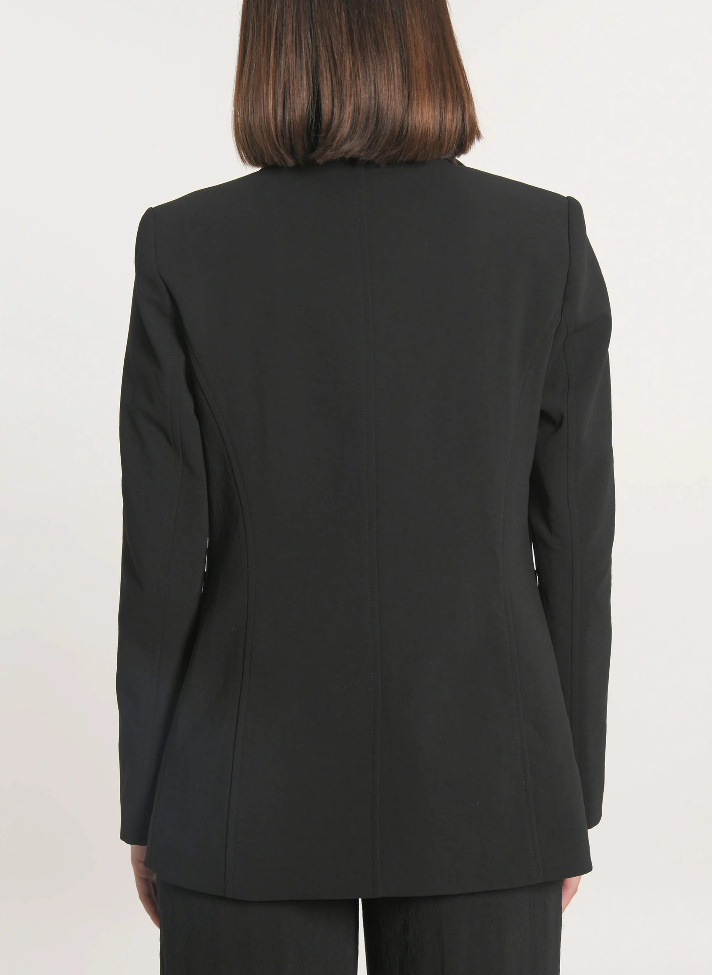 MIKA - Veste de tailleur ajustée| Noir