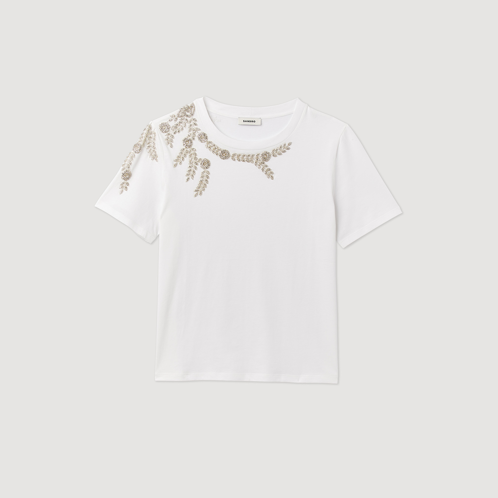 T-shirt orne de strass
