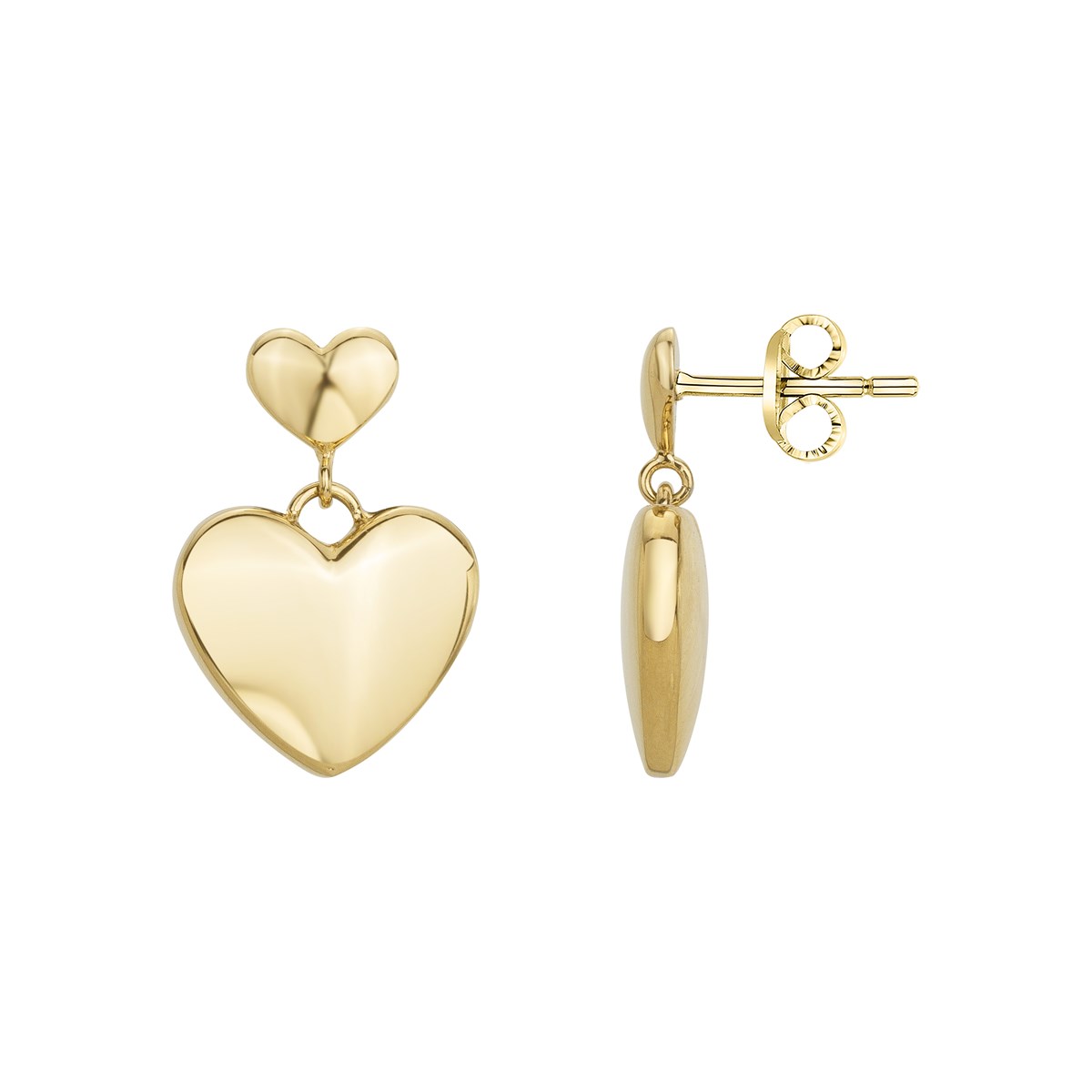 Boucles d'oreilles pendantes en Acier 316L