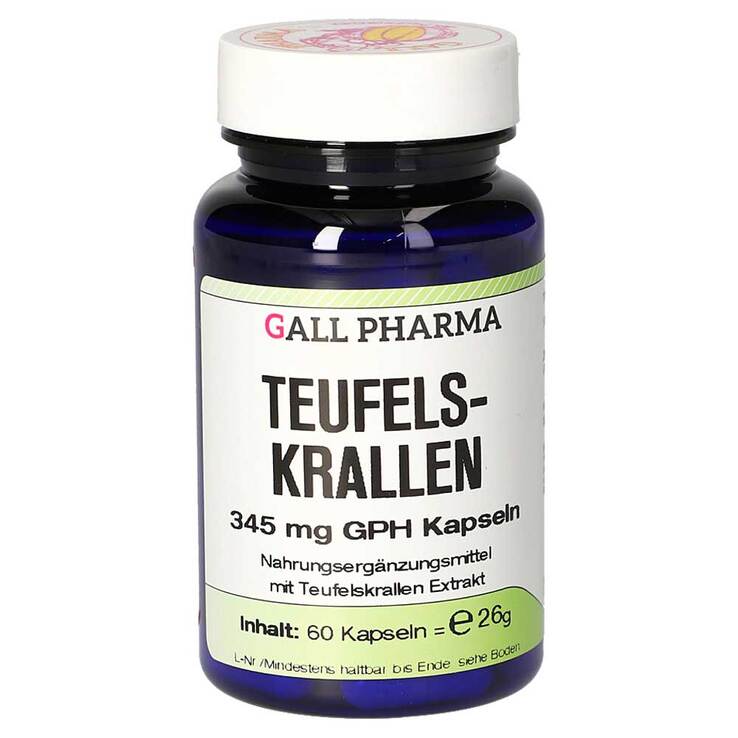 Teufelskrallen 345 mg GPH Kapseln, 60 St