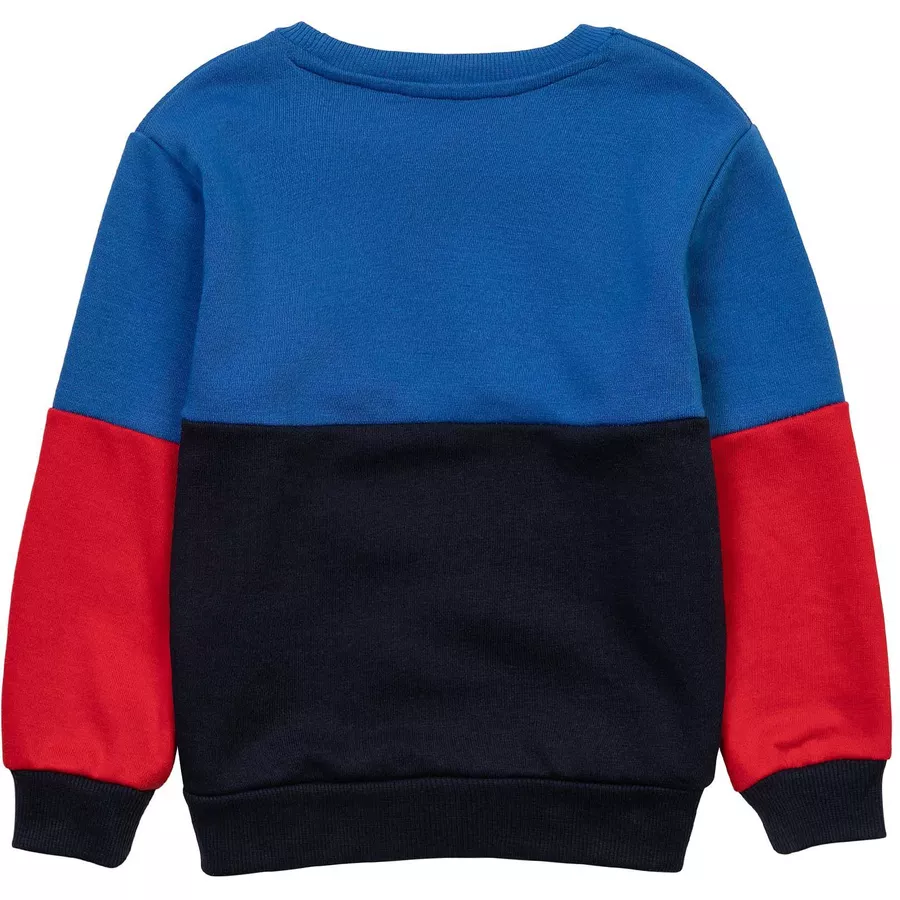 MINOTI Sweatshirt und Shorts im Set BlauSchwarz