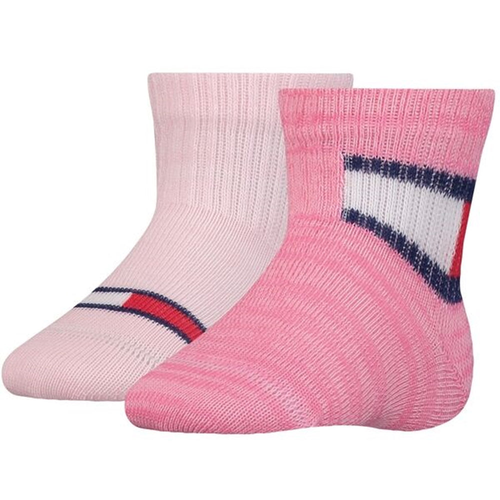 Baby Girl 2-Pak Strømper Run Free Pink Combo