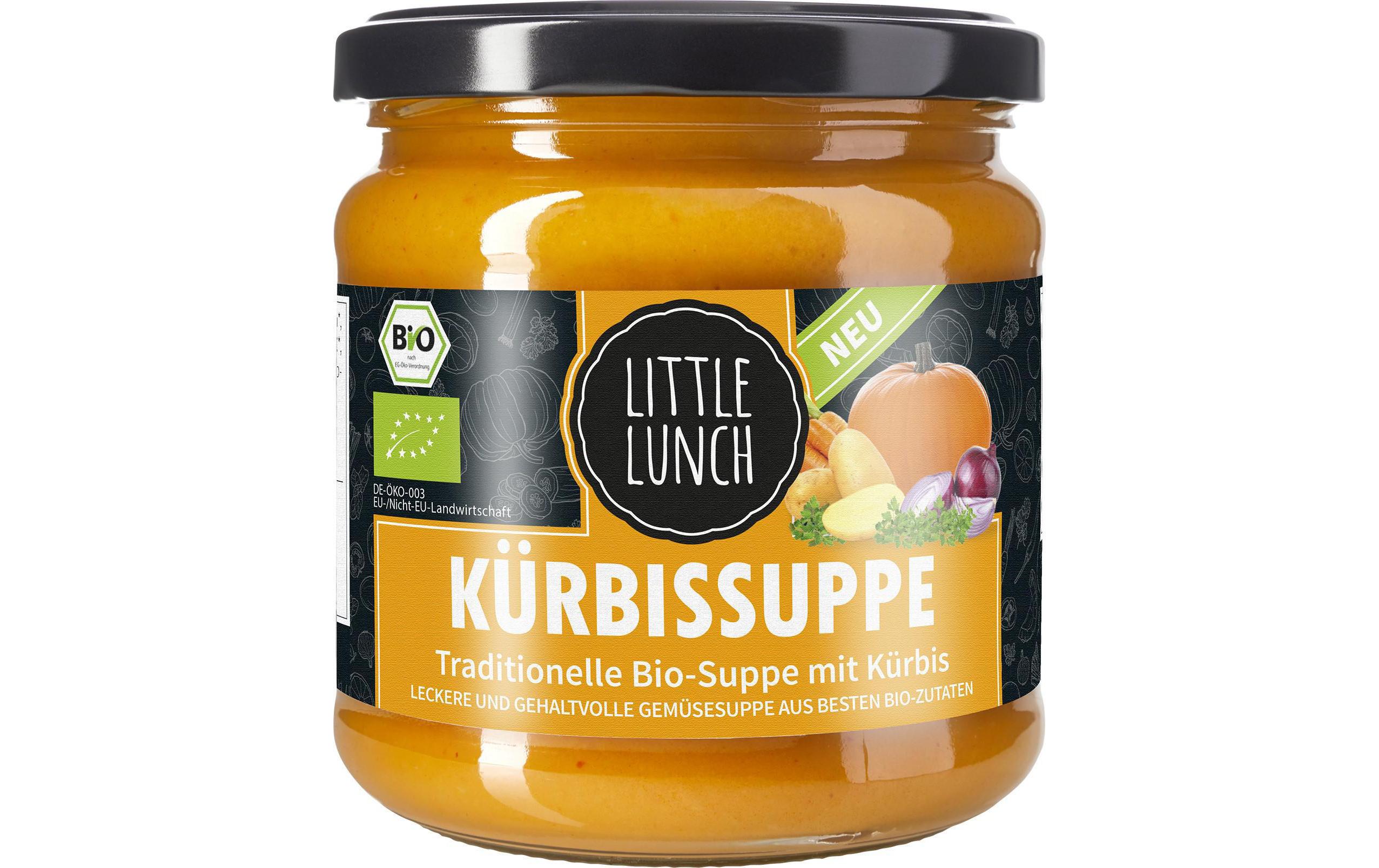 Kürbissuppe Klassik Bio 350 mlLeckere und gehaltvolle Instant Fertigsuppe