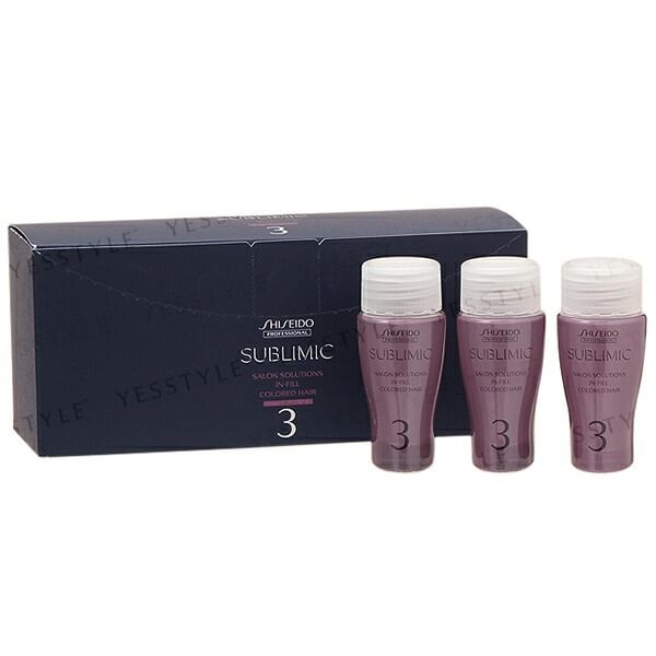 Shiseido - Professionele Sublimic Salon Solutions In-Fill Gekleurd Haar