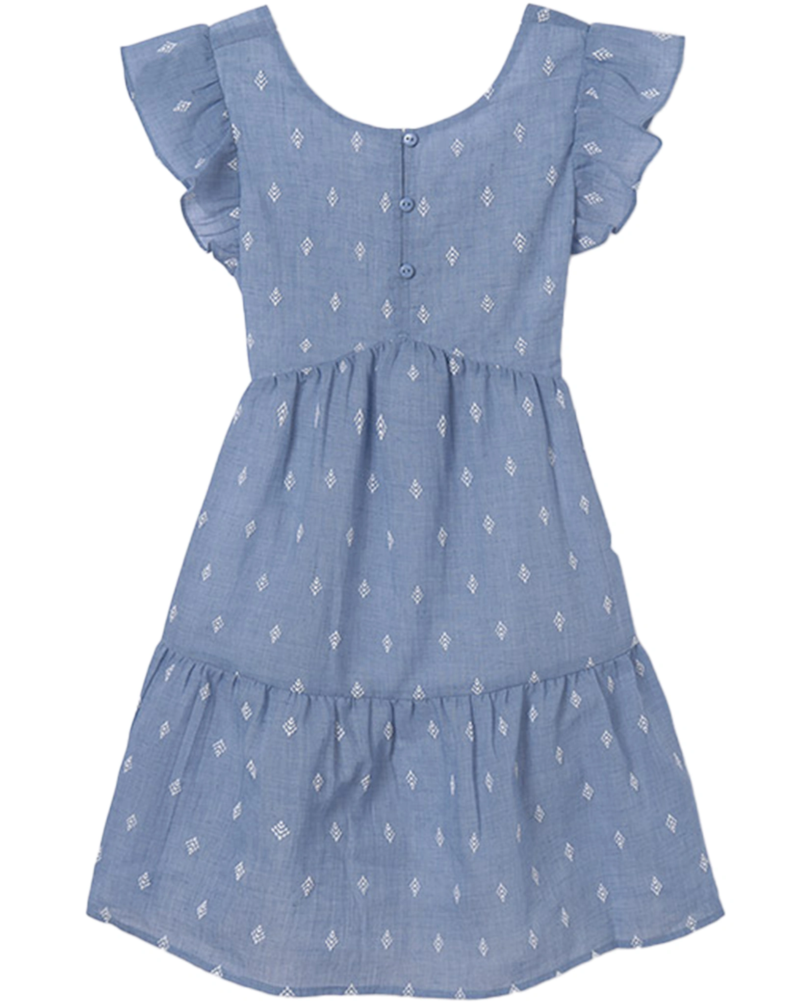 Kleid MINI PRINT in lavendel