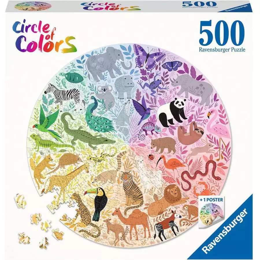 Ravensburger Circle of Colors - Animals bunt
