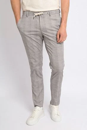 Suitable Dace Jersey Pantalon Ruit Lichtbruin SPE24104DA40ST-870 kopen