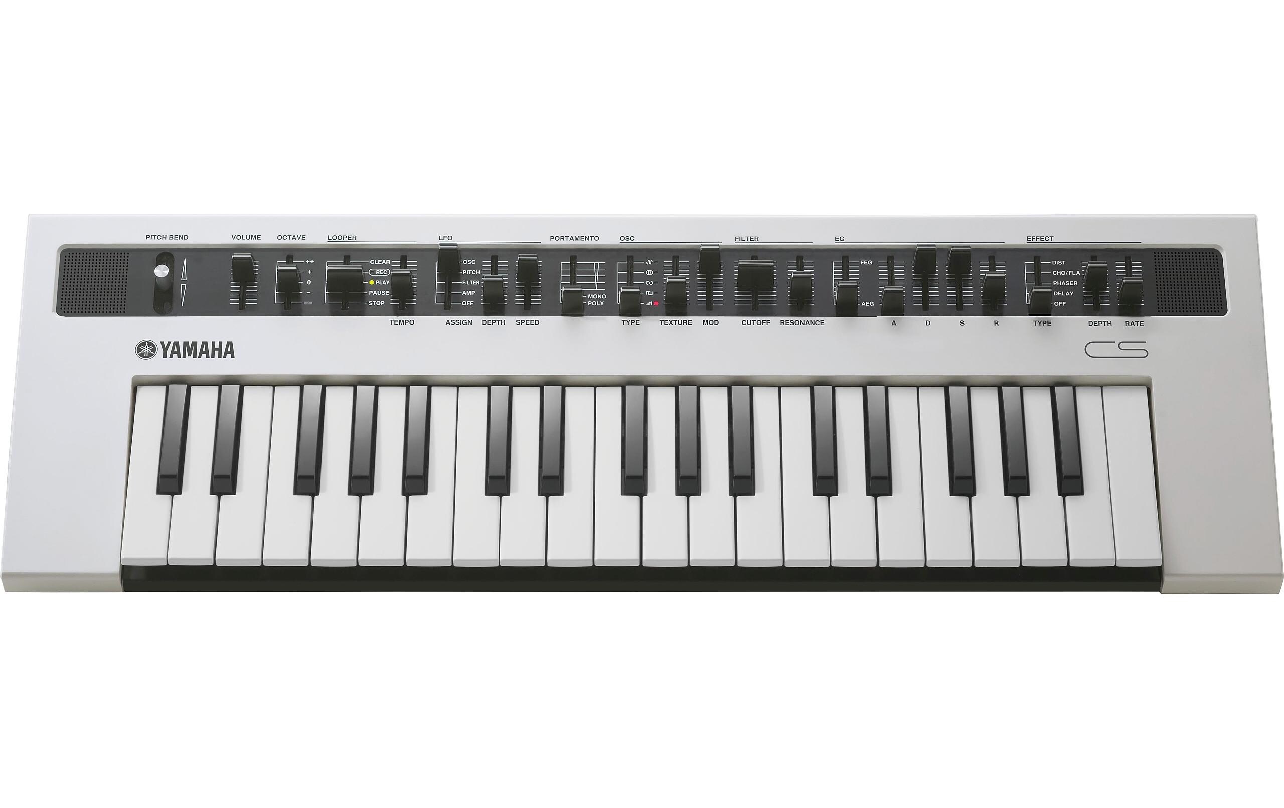 Synthesizer Reface CS<br>Portables Keyboard mit Mini-Tastatur, integrierten Lautsprechern und professionellen Anschlüssen