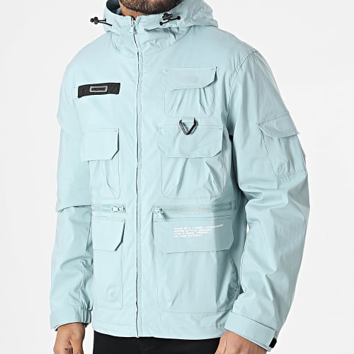 Veste Zippée Capuche 4201 Bleu Clair
